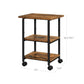 Industrial Printer Stand Rustic FredCo
