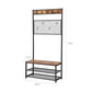 Industrial Shoe Rack Bench FredCo