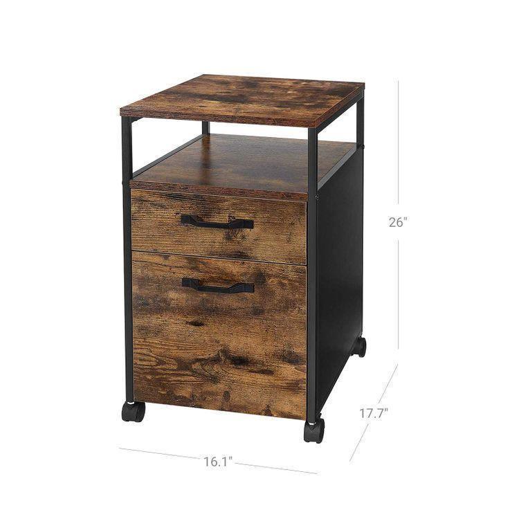 Industrial Style File Cabinet FredCo