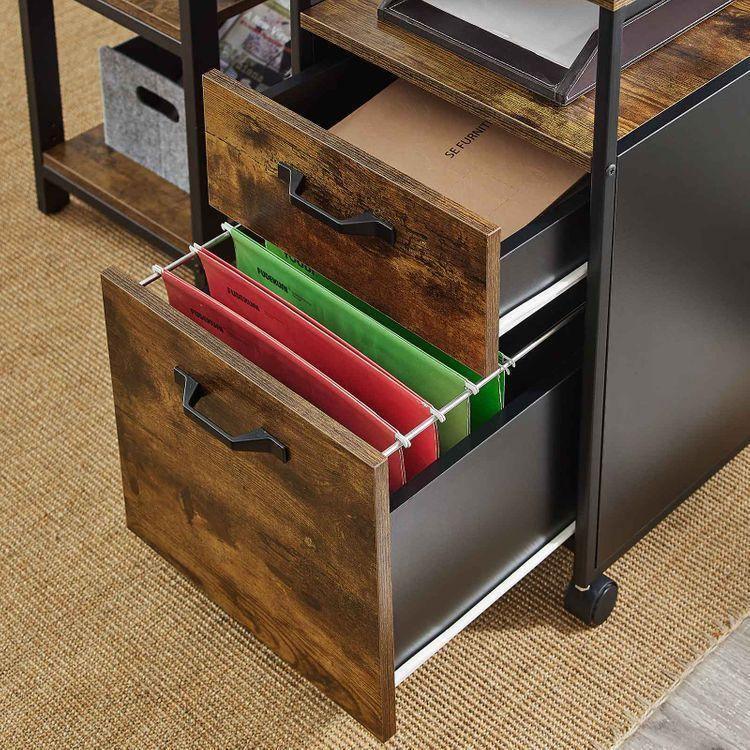 Industrial Style File Cabinet FredCo