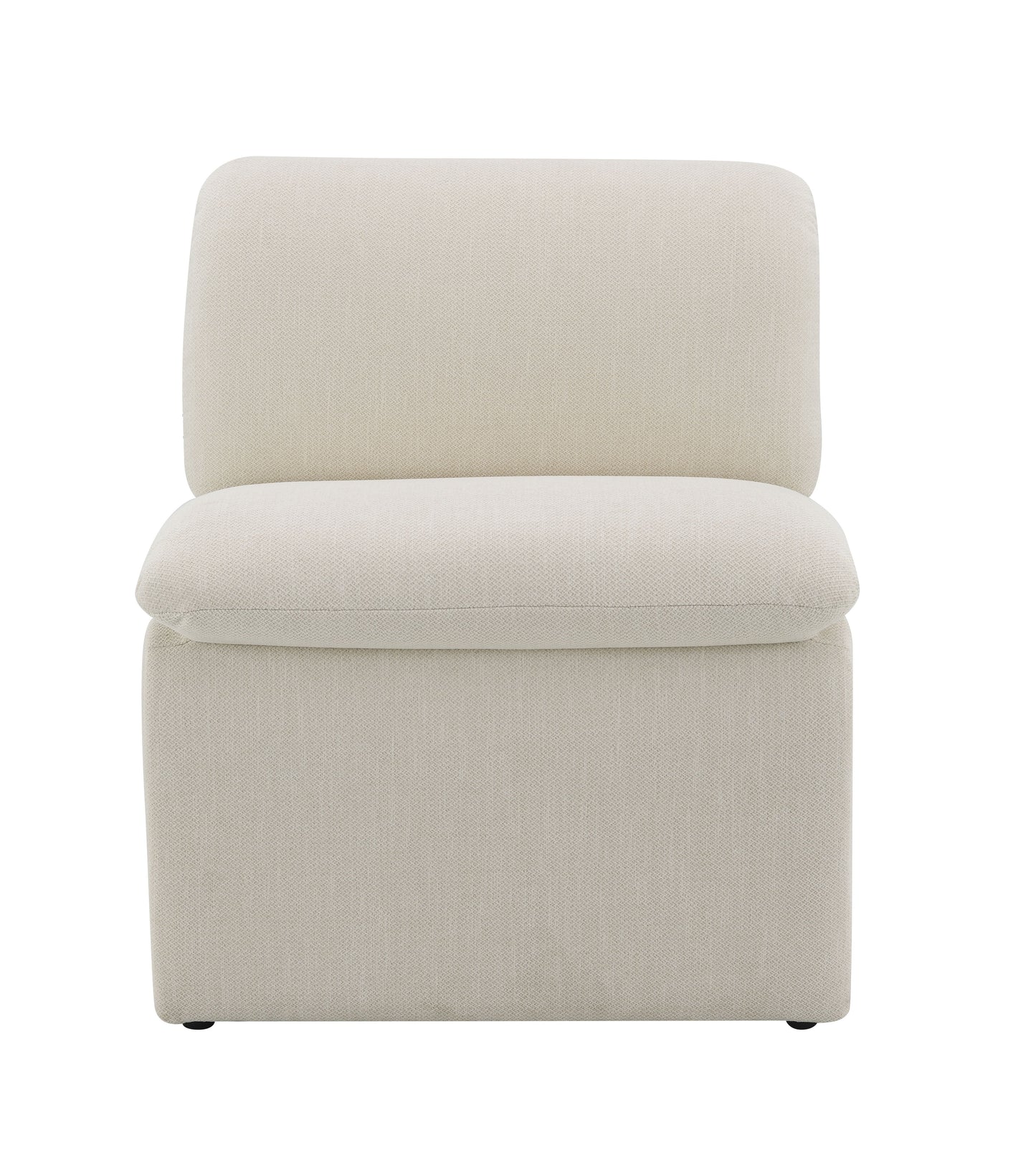 Innovative Elegance Jaeda Accent Chair in Curved Shape FredCo