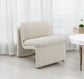 Innovative Elegance Jaeda Accent Chair in Curved Shape FredCo