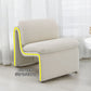 Innovative Elegance Jaeda Accent Chair in Curved Shape FredCo