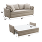 Irina Pull-out Fabric Sleep with Storage FredCo
