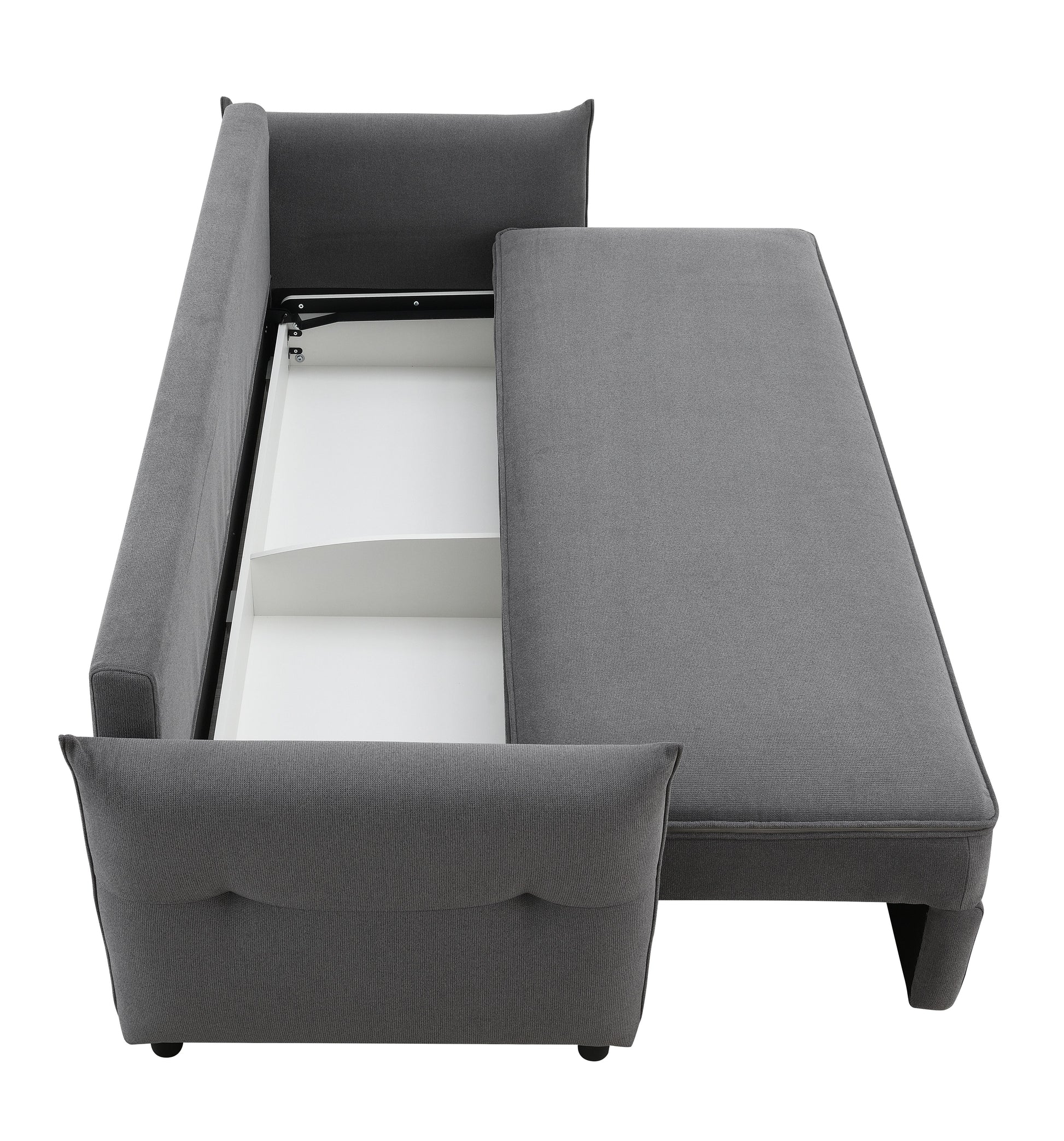 Irina Pull-out Fabric Sleep with Storage FredCo