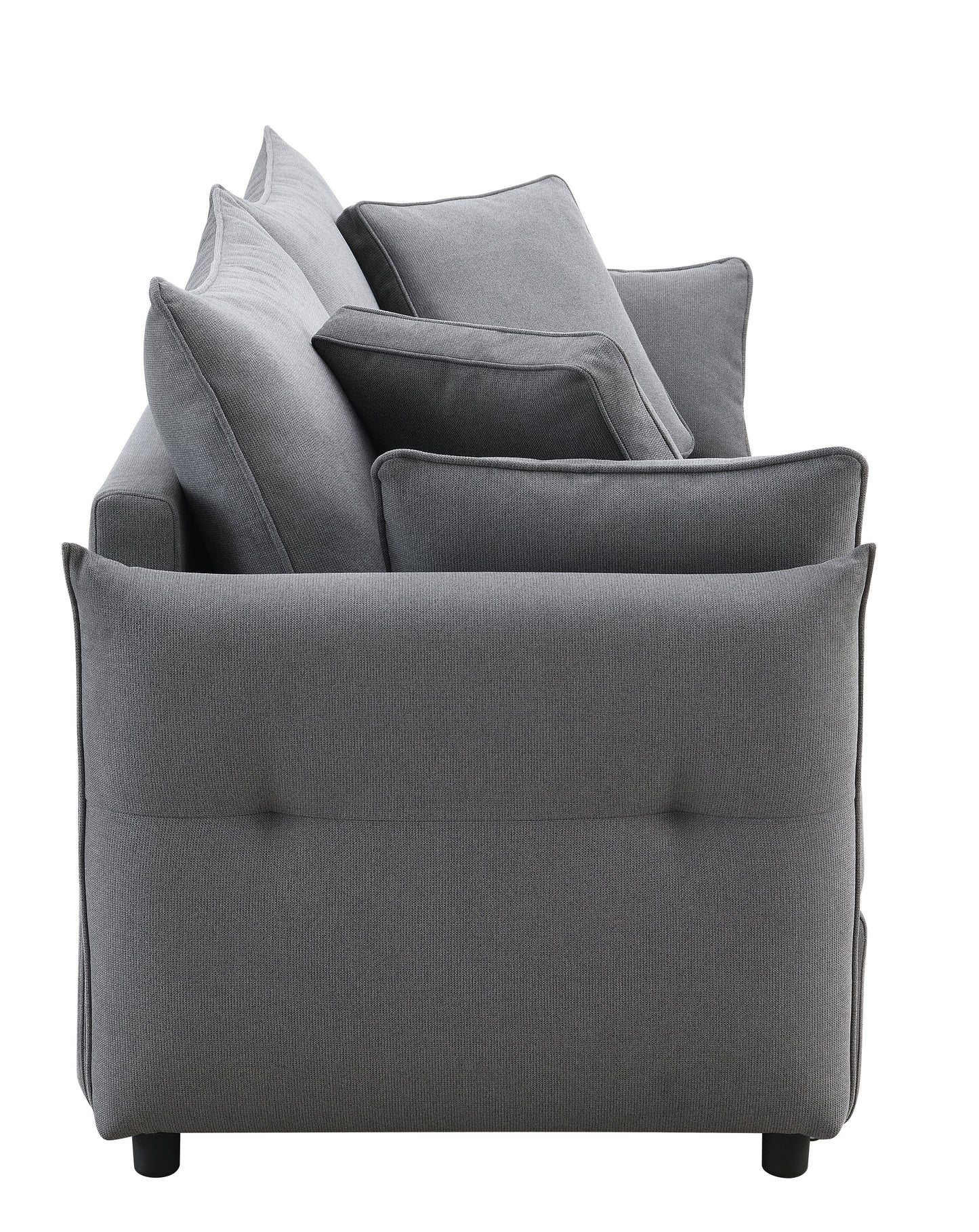Irina Pull-out Fabric Sleep with Storage FredCo