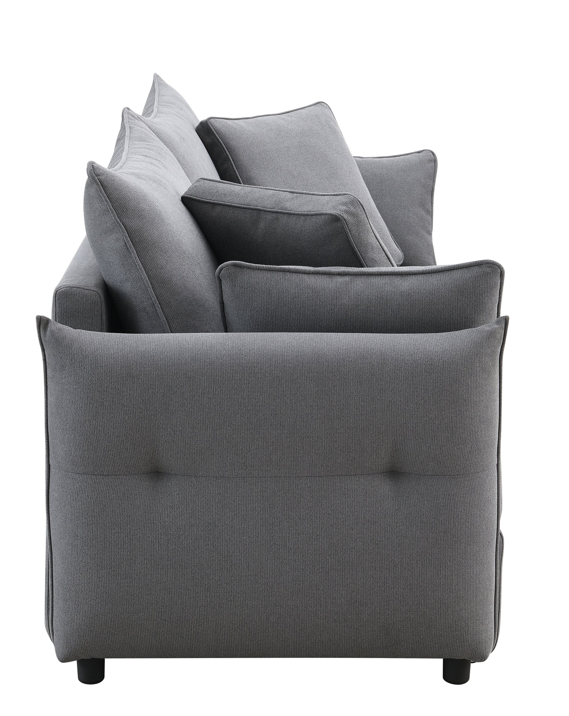 Irina Pull-out Fabric Sleep with Storage FredCo