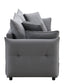 Irina Pull-out Fabric Sleep with Storage FredCo