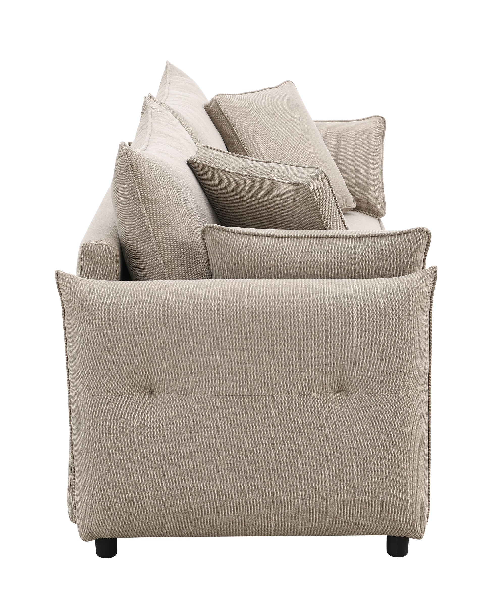 Irina Pull-out Fabric Sleep with Storage FredCo