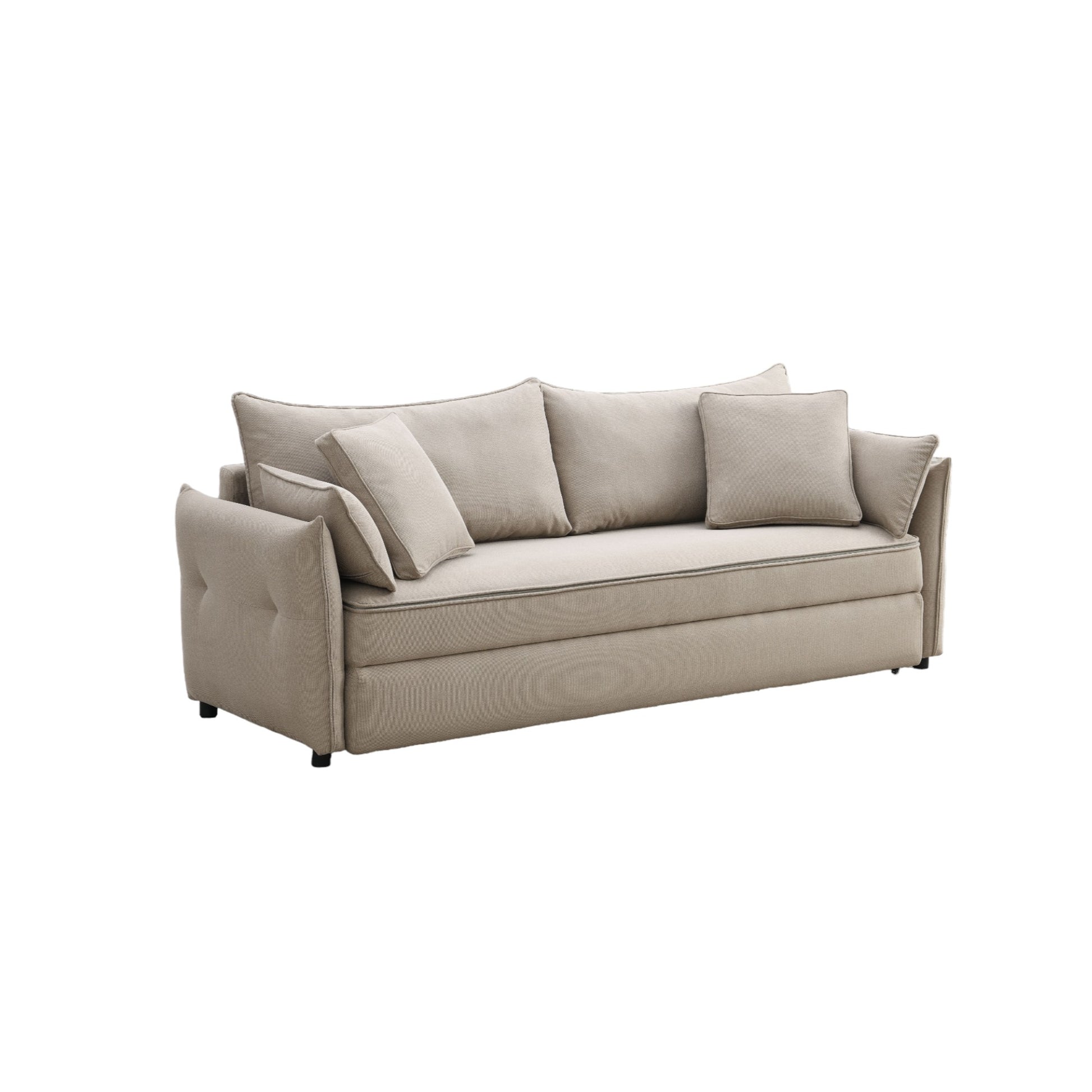Irina Pull-out Fabric Sleep with Storage FredCo