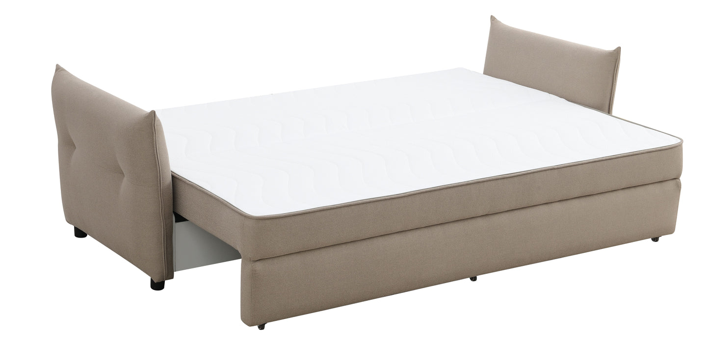 Irina Pull-out Fabric Sleep with Storage FredCo