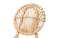 Iris Modern Bohemian Natural Brown Rattan 5-Piece Dining Set FredCo