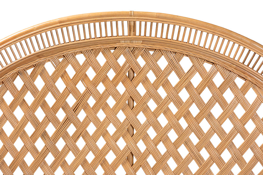 Isabel Natural Rattan Queen Standalone Headboard FredCo