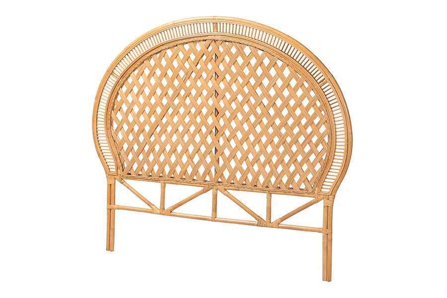 Isabel Natural Rattan Queen Standalone Headboard FredCo