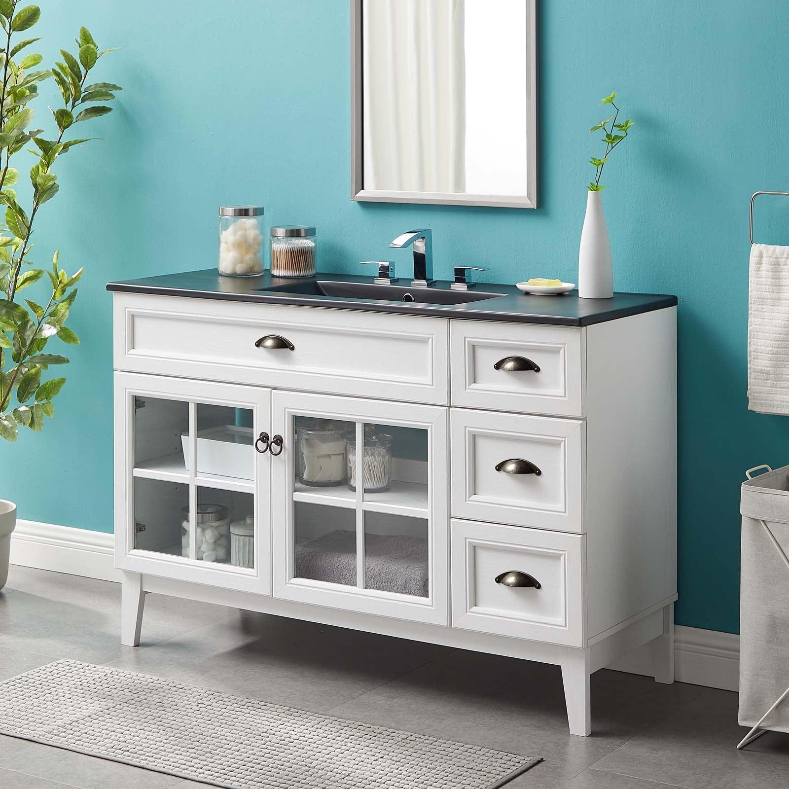 Isle 48" Bathroom Vanity Cabinet, EEI-5479 FredCo