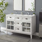 Isle 48" Double Bathroom Vanity Cabinet by Modway FredCo