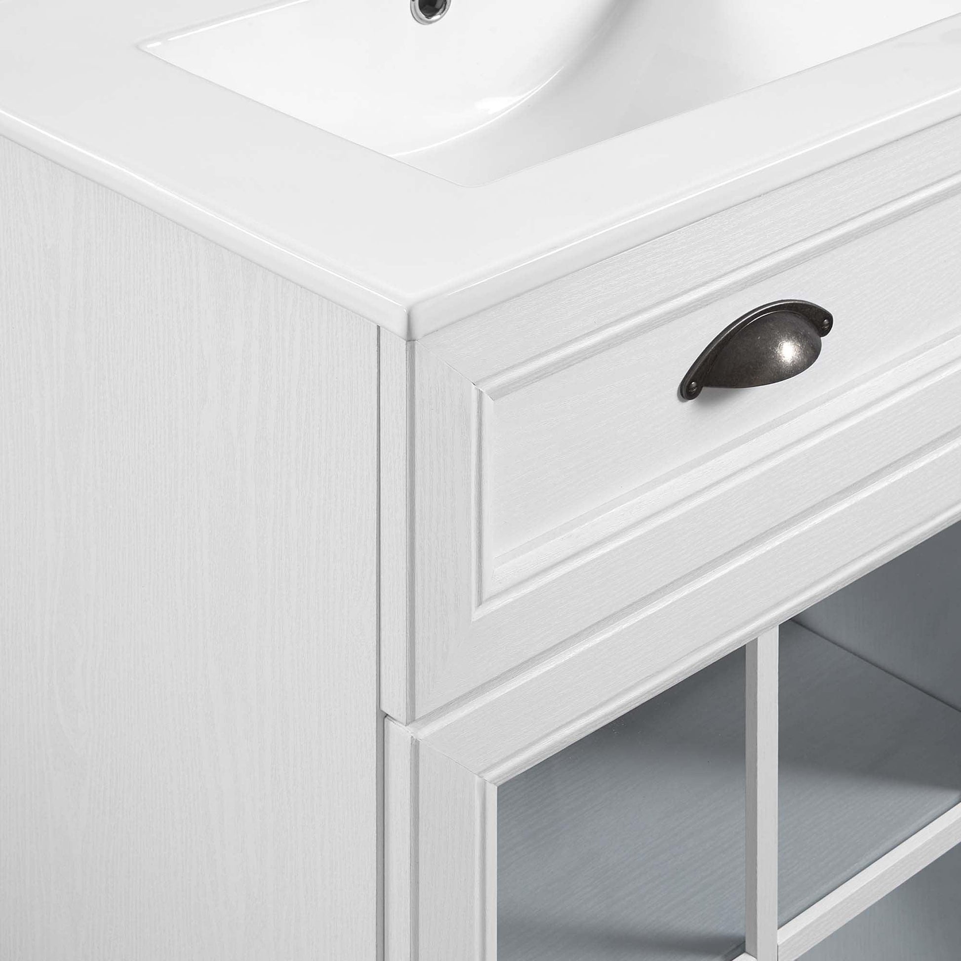Isle 48" Double Bathroom Vanity Cabinet by Modway FredCo
