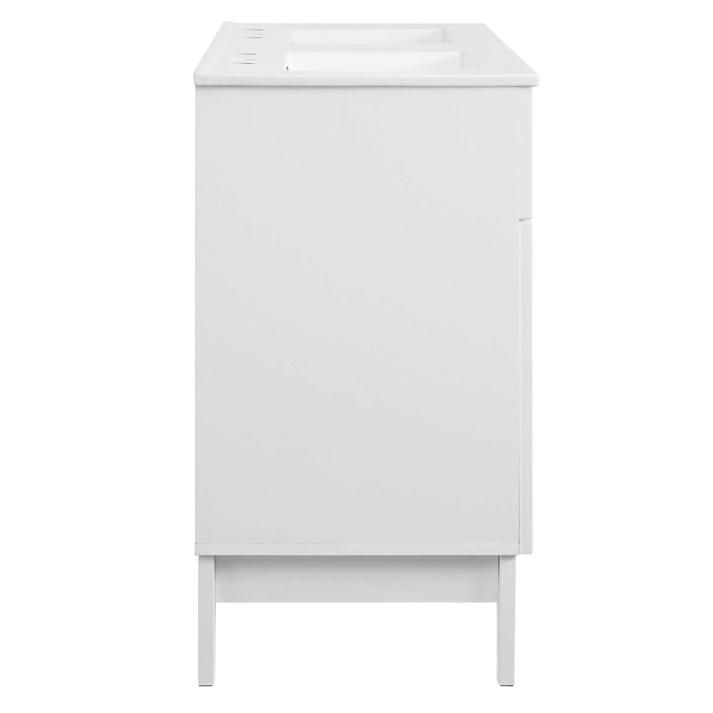 Isle 48" Double Bathroom Vanity Cabinet by Modway FredCo
