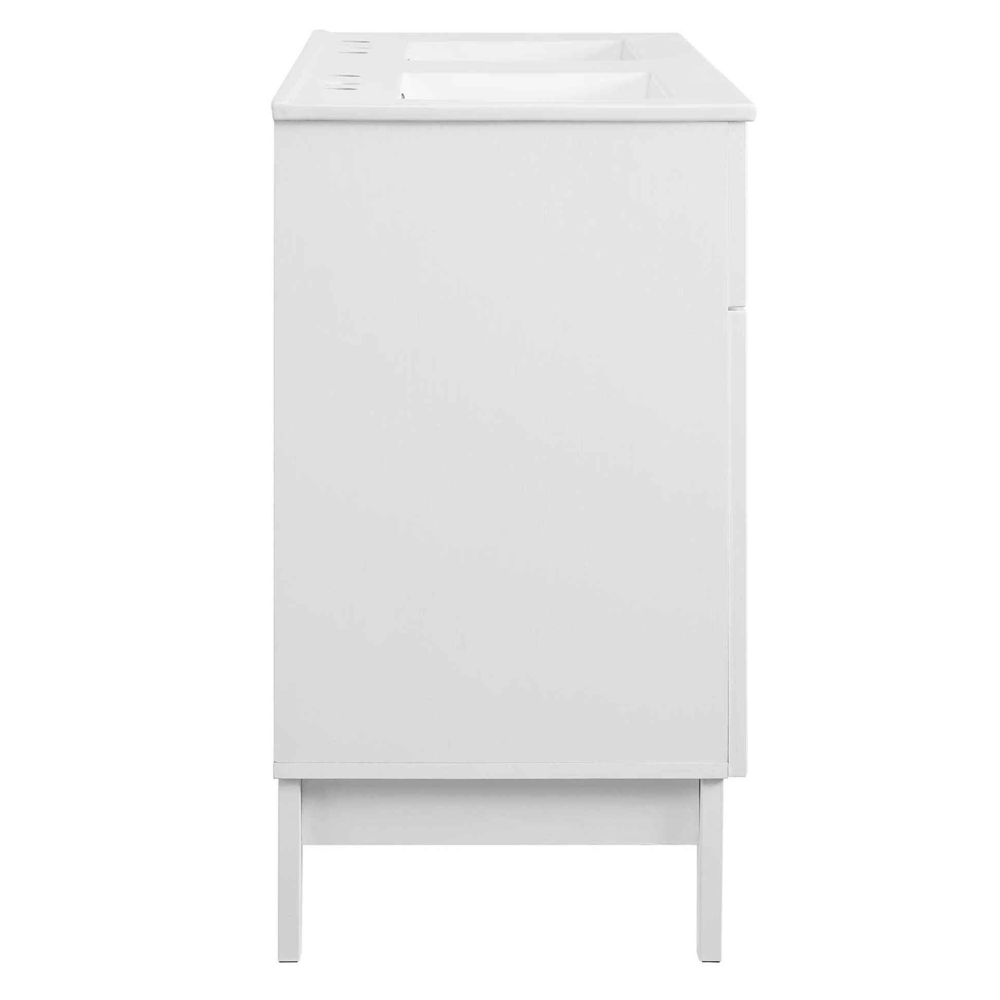 Isle 48" Double Bathroom Vanity Cabinet by Modway FredCo
