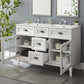 Isle 48" Double Bathroom Vanity Cabinet by Modway FredCo