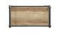Itzel 5-Shelf Antique Oak & Sandy Gray Finish Bookshelf FredCo