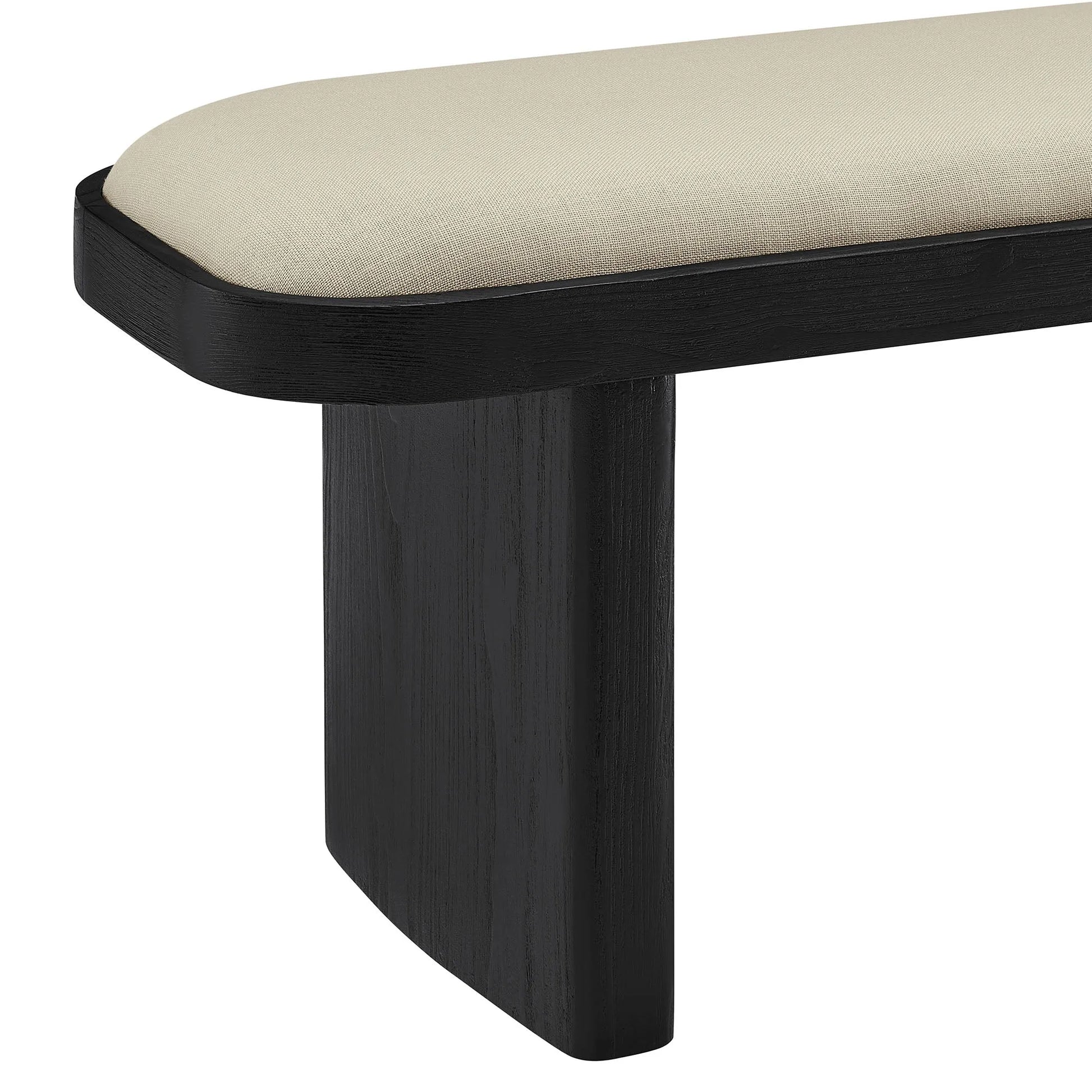 Iver 43" Upholstered Wood Accent Bench by Modway EEI-7143 FredCo