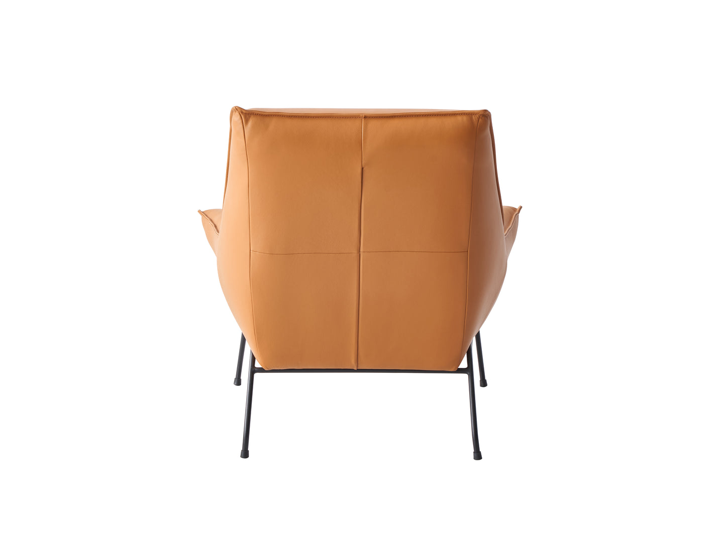 Jabel Sandstone Top Grain Leather Accent Chair & Ottoman FredCo