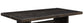 Jaramillo Gold & Rustic Espresso Finish Dining Table FredCo