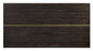 Jaramillo Gold & Rustic Espresso Finish Dining Table FredCo