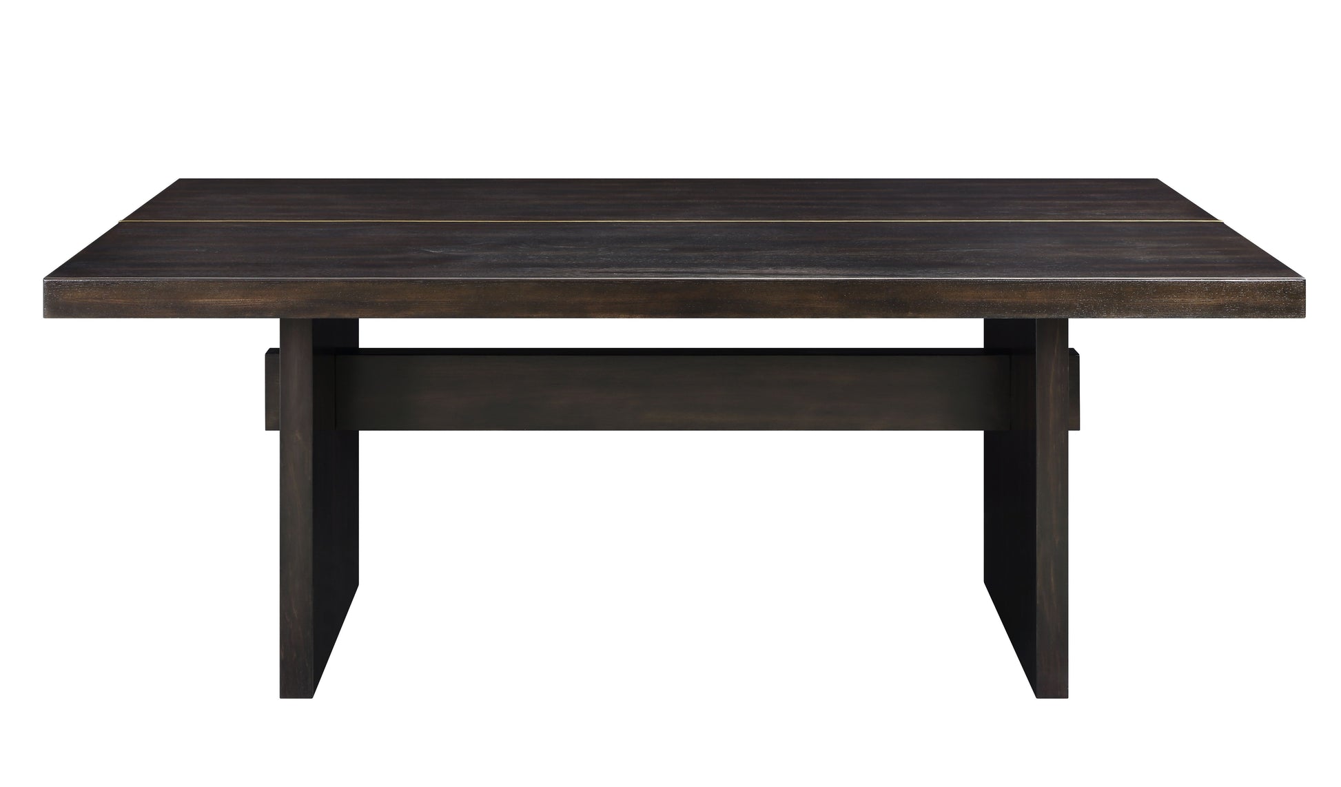 Jaramillo Gold & Rustic Espresso Finish Dining Table FredCo