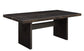Jaramillo Gold & Rustic Espresso Finish Dining Table FredCo