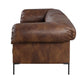 Jaron Macho Top Grain Leather Sofa FredCo