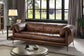 Jaron Macho Top Grain Leather Sofa FredCo