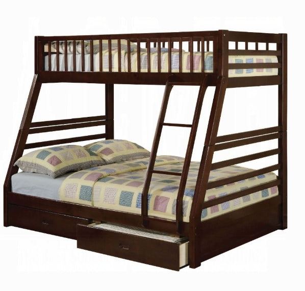 Jason Espresso Finish Twin/Full Bunk Bed FredCo