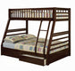 Jason Espresso Finish Twin/Full Bunk Bed FredCo