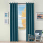 Jaxon Room Darkening Noise Reducing Basket Weave Blackout Curtain Set FredCo