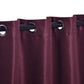 Jaxon Room Darkening Noise Reducing Basket Weave Blackout Curtain Set FredCo