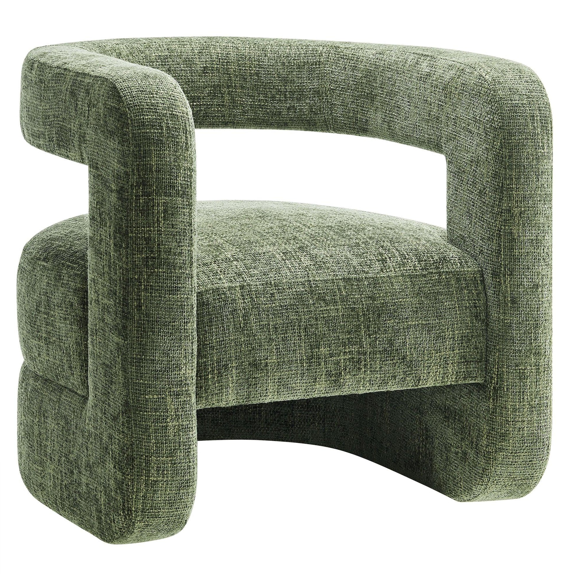 Jaylin Upholstered Chenille Accent Chair by Modway FredCo