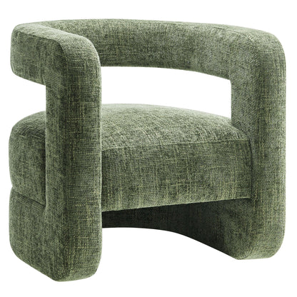 Jaylin Upholstered Chenille Accent Chair by Modway FredCo