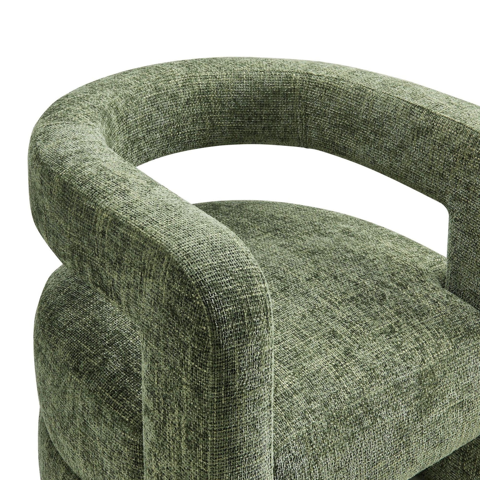 Jaylin Upholstered Chenille Accent Chair by Modway FredCo