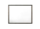 Jehoram Gray Finish Mirror FredCo
