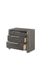 Jehoram Gray Finish Nightstand FredCo