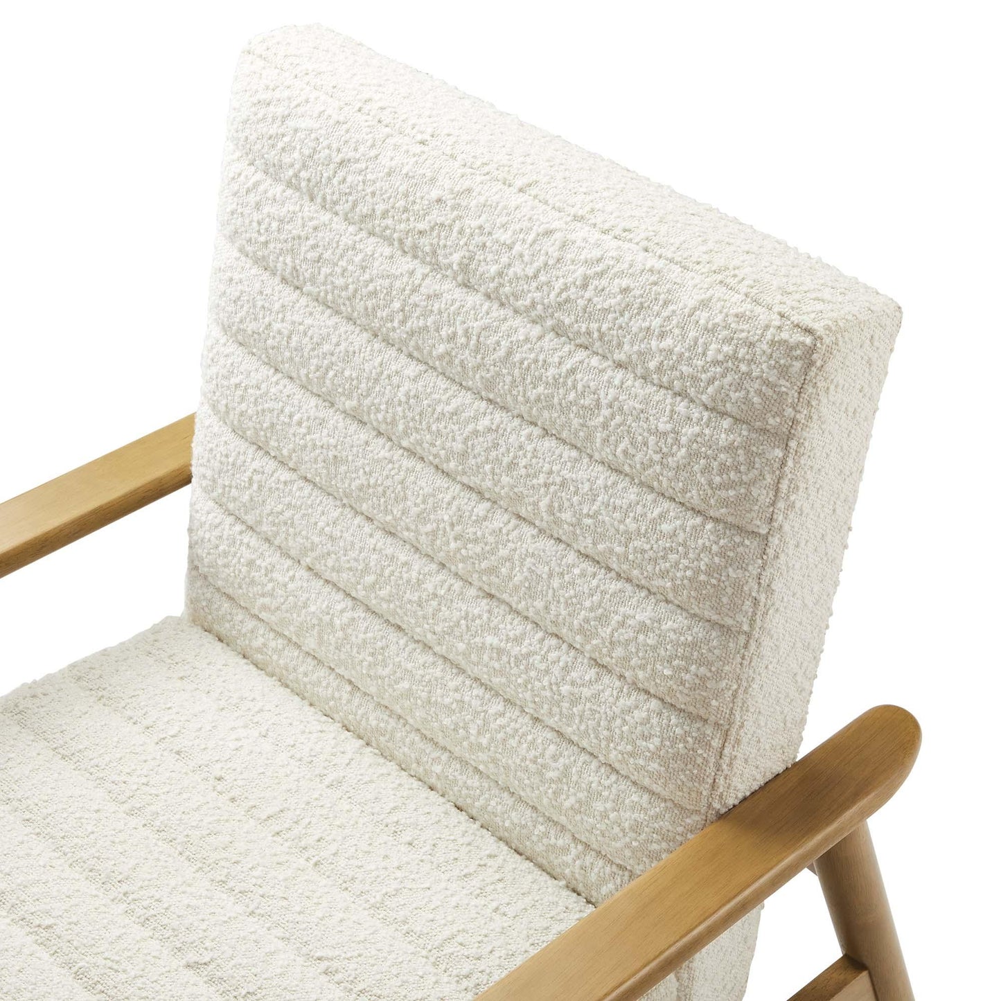 Jensen Boucle Fabric Accent Chair by Modway FredCo