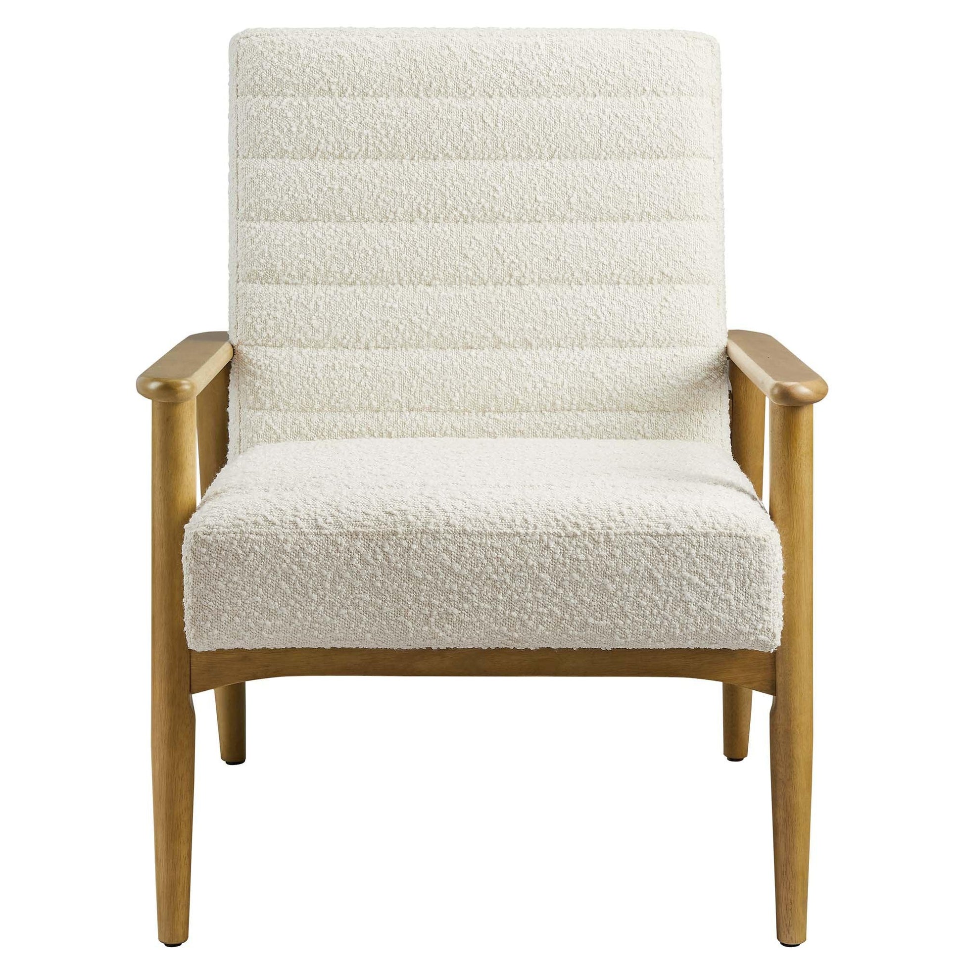 Jensen Boucle Fabric Accent Chair by Modway FredCo