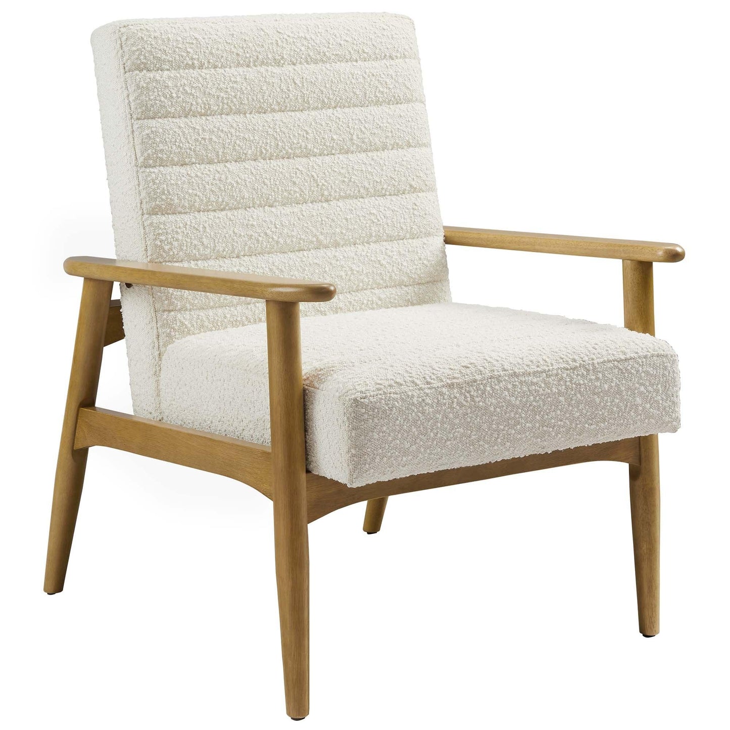 Jensen Boucle Fabric Accent Chair by Modway FredCo