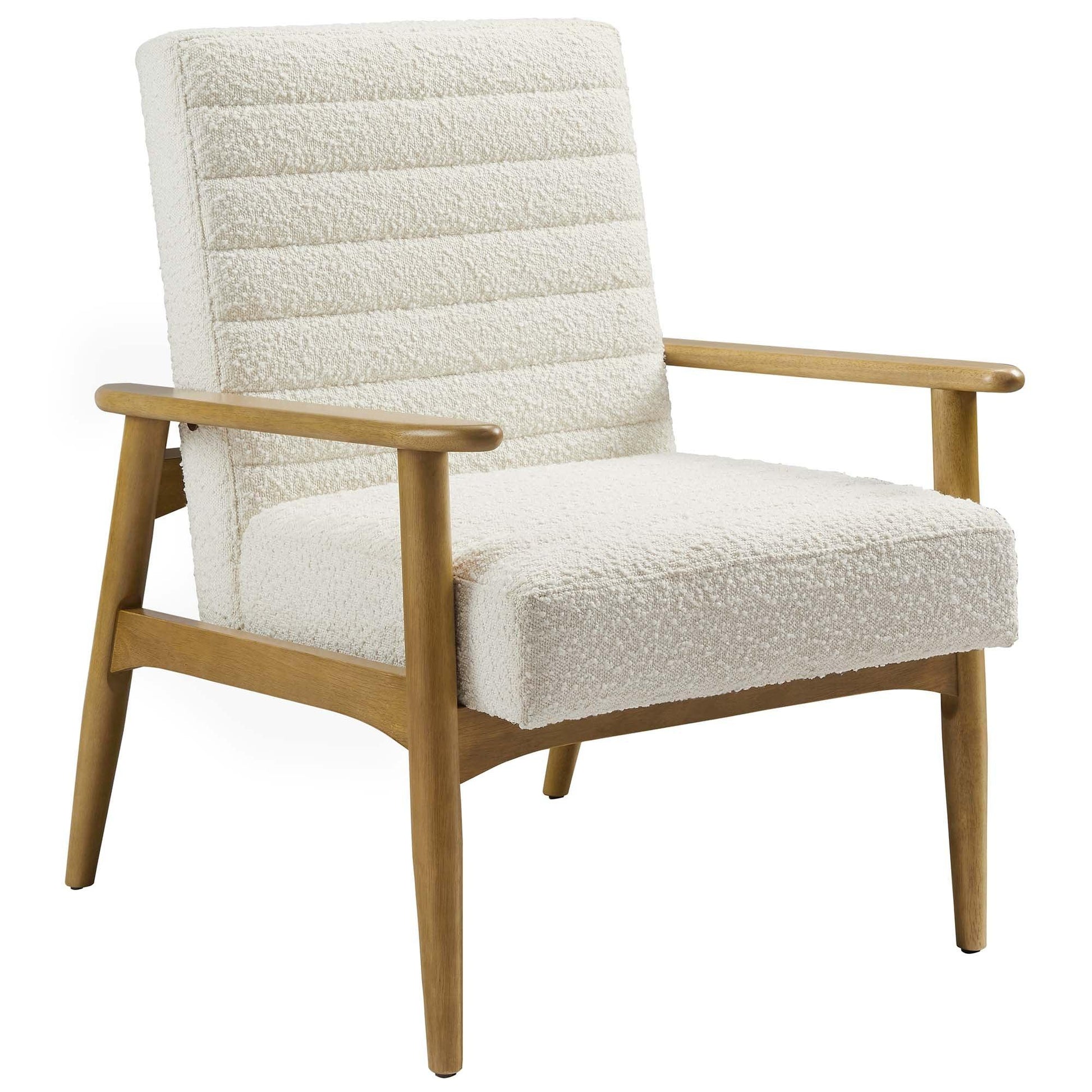 Jensen Boucle Fabric Accent Chair by Modway FredCo