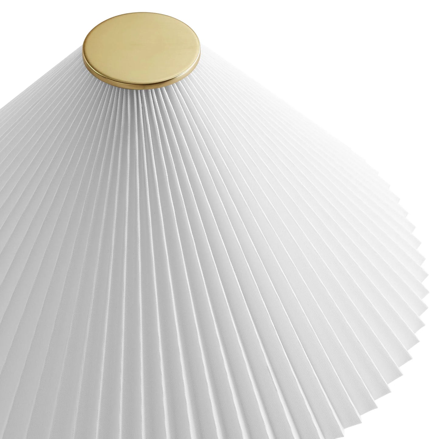 Jessica Wooden Base Table Lamp With Pleated Fabric Shade by Modway EEI-7212 FredCo