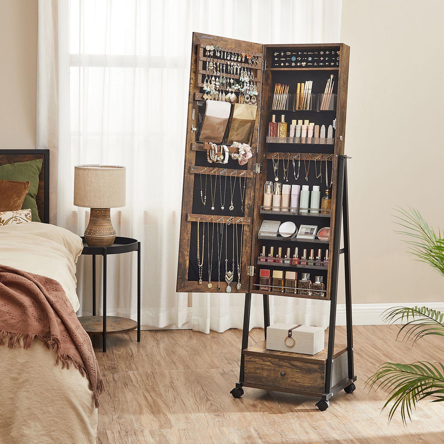 Jewelry Armoire with Drawer FredCo