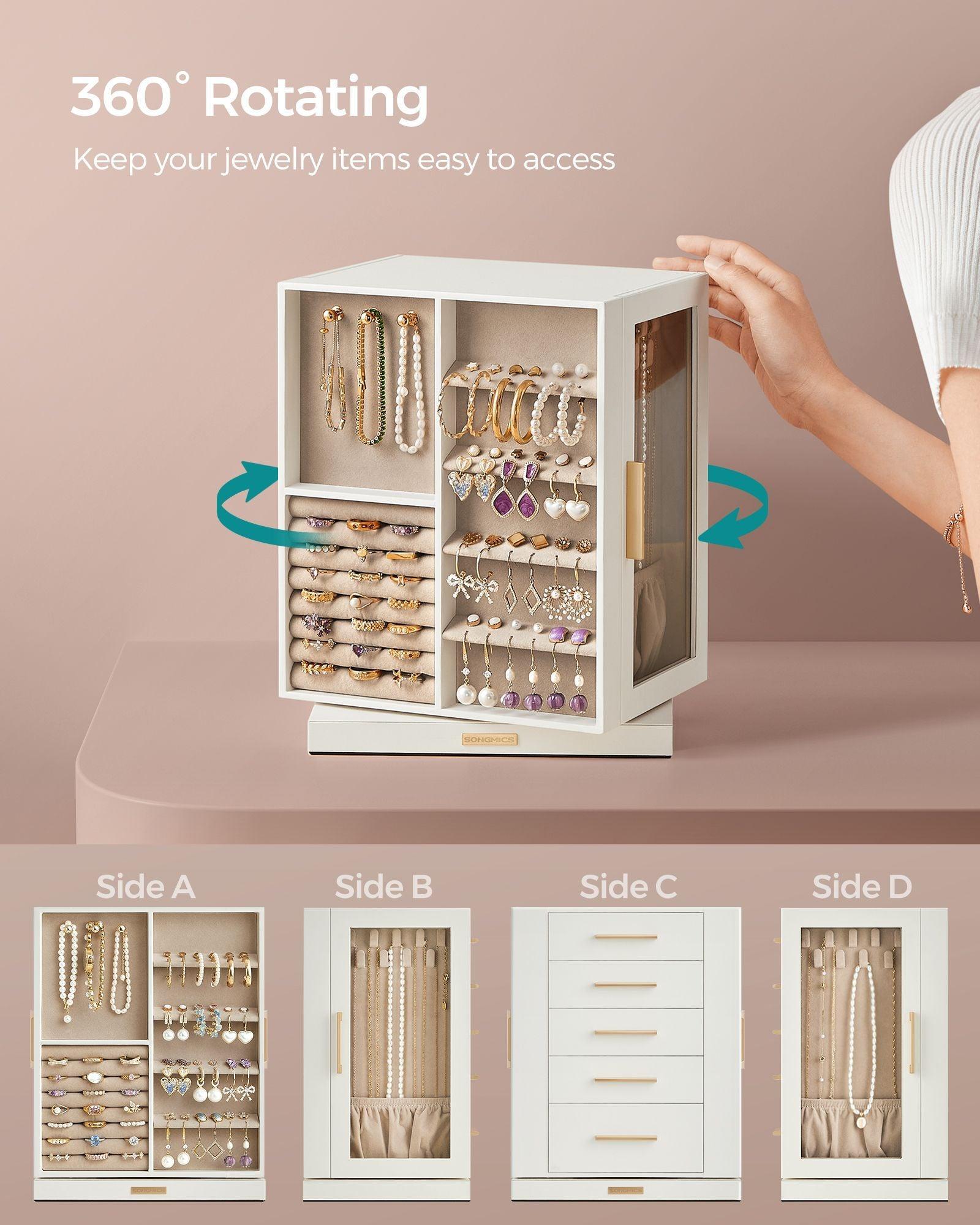 Jewelry Box 360° Rotating FredCo