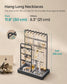 Jewelry Holder with Metal Frame and Velvet Tray FredCo